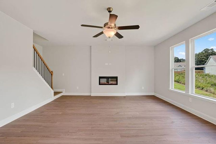 Spacious, unfurnished interior of a new home in Austin Ridge, Commerce (Image 29).