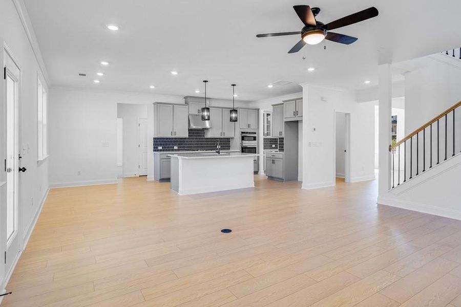 Furnished interior view inside a new home in Stratford Hills, Ball Ground (Image 4).