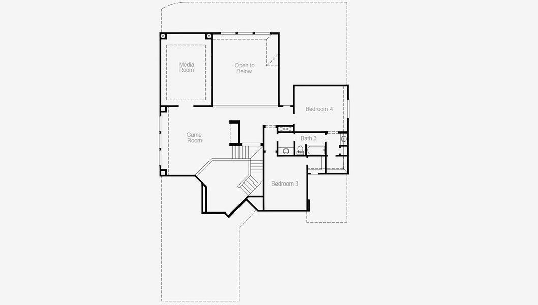 2D floor plan layout for the Wiergate by Coventry Homes in Valencia 60', Manvel, TX (Image 3). 2D floor plan layout for the Wiergate by Coventry Homes in Valencia 60', Manvel, TX (Image 3).
