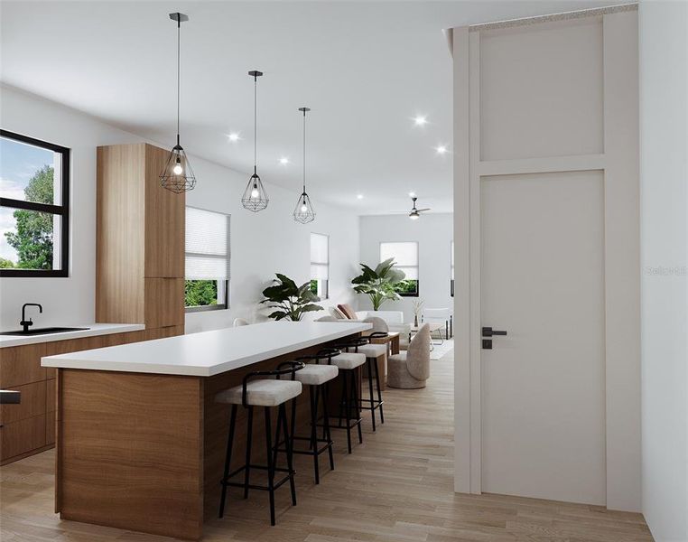 Furnished interior view inside a new home in , Pinellas Park (Image 27).