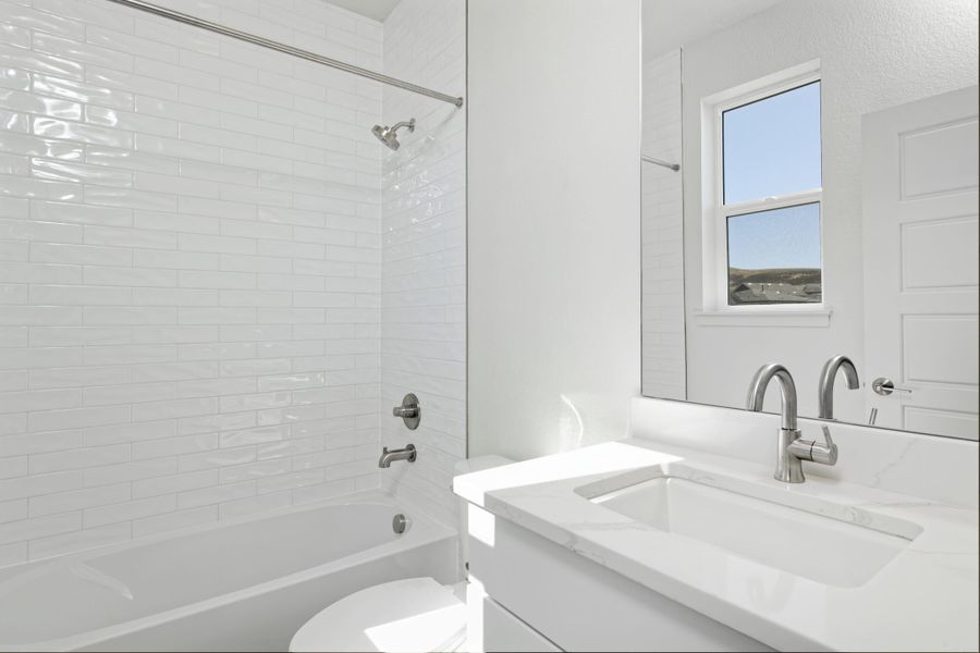 Furnished interior view inside a new home in Loretto Heights - Rise Collection, Denver (Image 5).