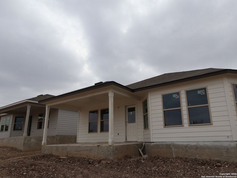 In-progress construction of a new home in Agave, San Antonio, TX (Image 31).