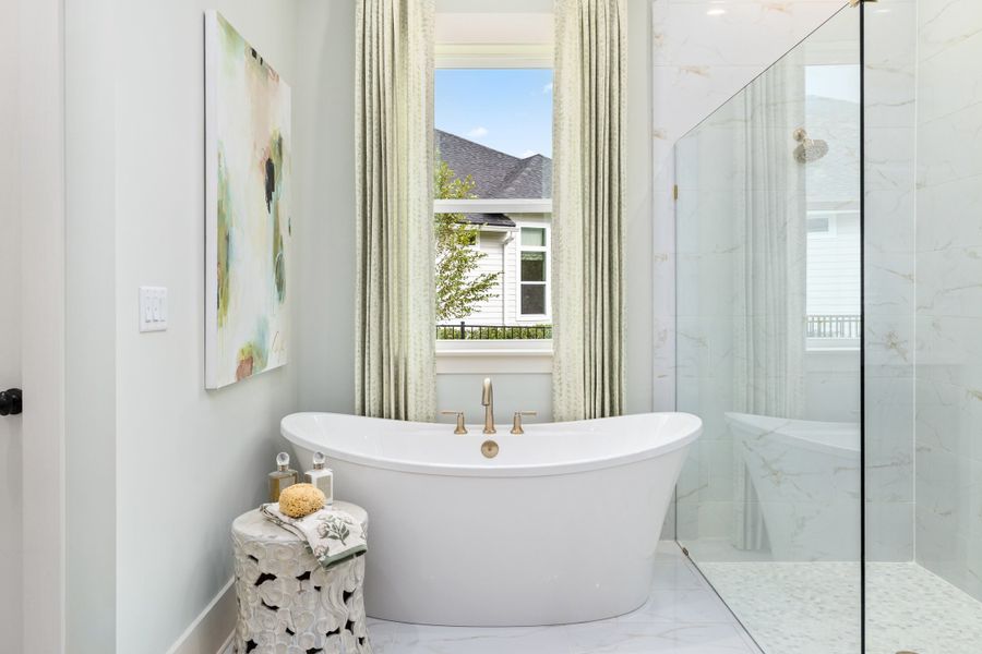 Representative furnished interior of a home built from the Avondale II by Riverside Homes in Hidden Creek at SilverLeaf, St. Augustine (Image 74). Representative furnished interior of a home built from the Avondale II by Riverside Homes in Hidden Creek at SilverLeaf, St. Augustine (Image 74).