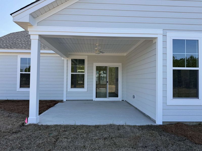 Exterior details and patio area of a home in Westwood Reserve, Conway (Image 18).