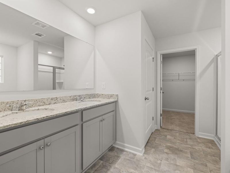 Furnished interior view inside a new home in Parkside at Carter Grove, Cartersville (Image 4).