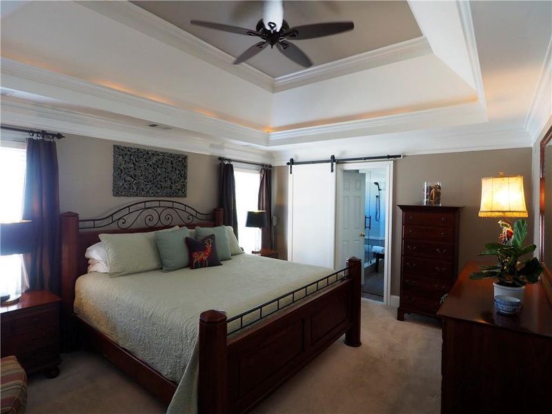 Furnished interior view inside a new home in , Brookhaven (Image 46).