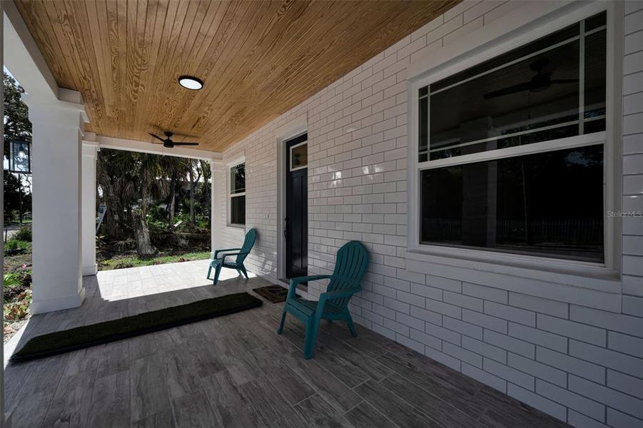 Exterior details and patio area of a home in , Tarpon Springs (Image 25). Exterior details and patio area of a home in , Tarpon Springs (Image 25).