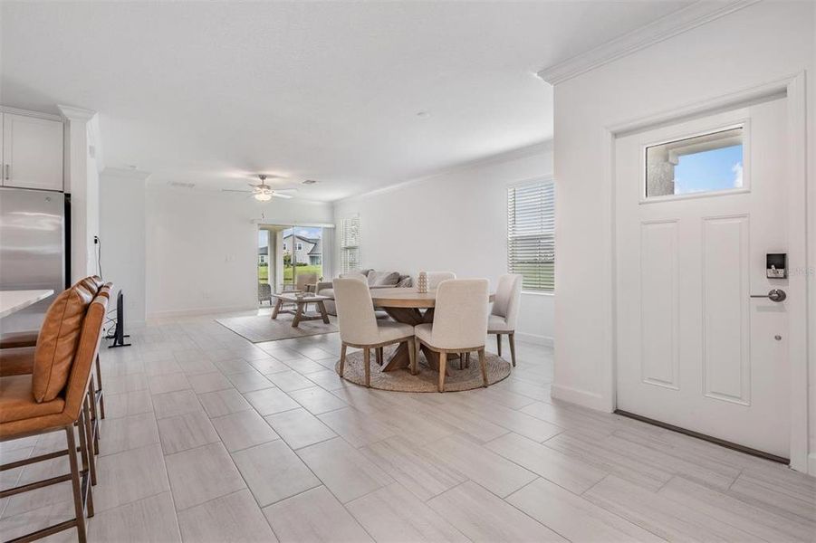 Furnished interior view inside a new home in , San Antonio (Image 35).