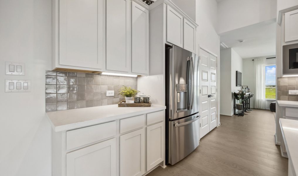 Impressive kitchen with custom cabinets