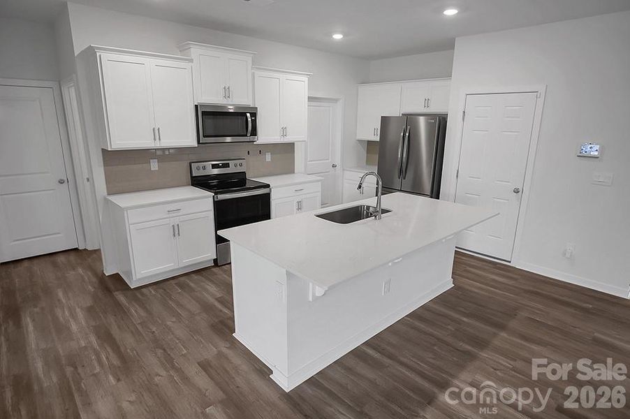 Furnished interior view inside a new home in , Kings Mountain (Image 17).