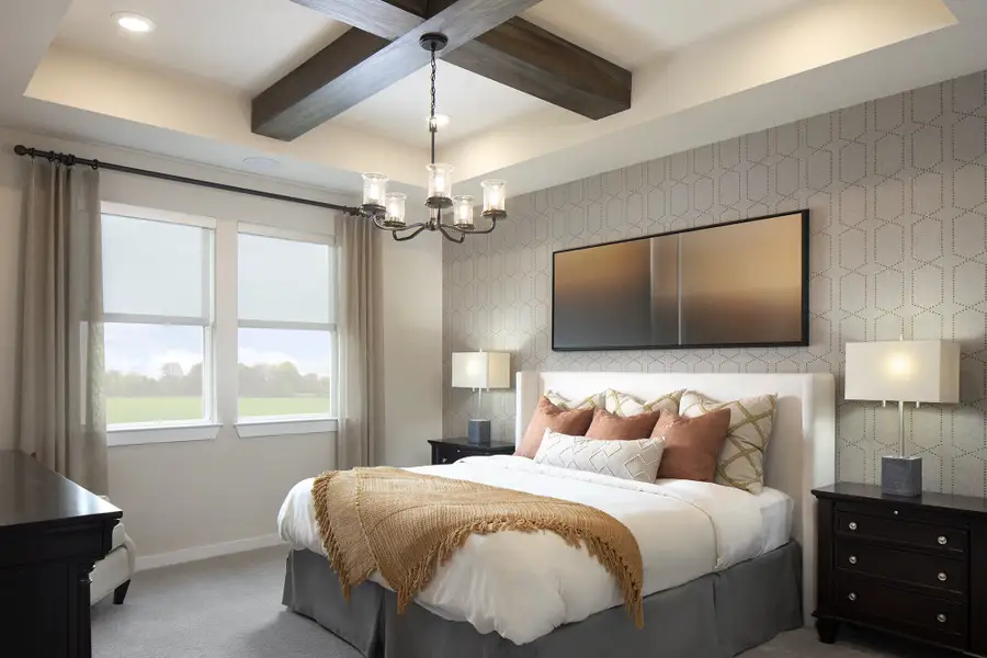 Representative furnished interior of a home built from the Oakville by Scott Felder Homes in Flora, Hutto (Image 9).