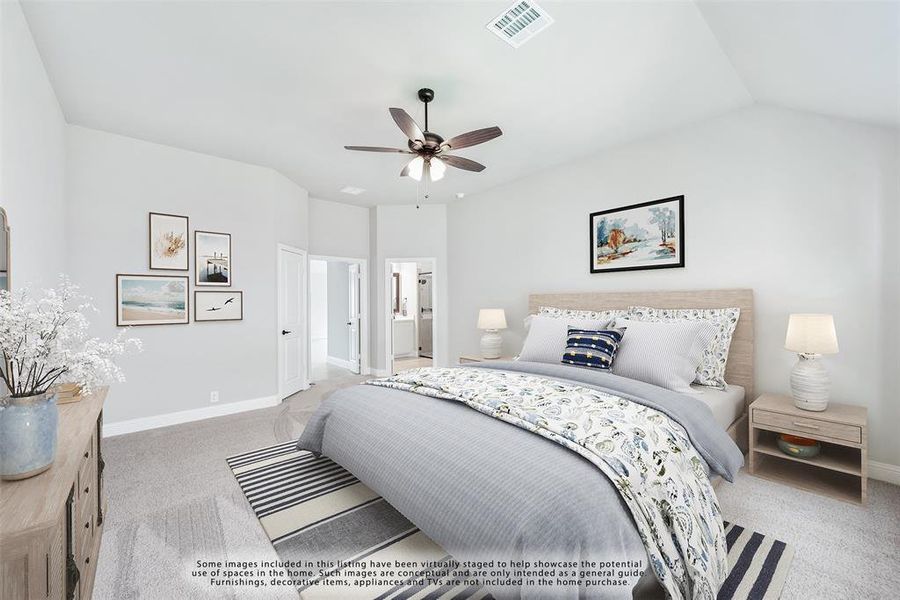 Furnished interior view inside a new home in Hampton Park, Glenn Heights (Image 14). Furnished interior view inside a new home in Hampton Park, Glenn Heights (Image 14).