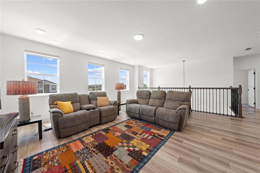 Furnished interior view inside a new home in Eden at Crossprairie, St. Cloud (Image 47).