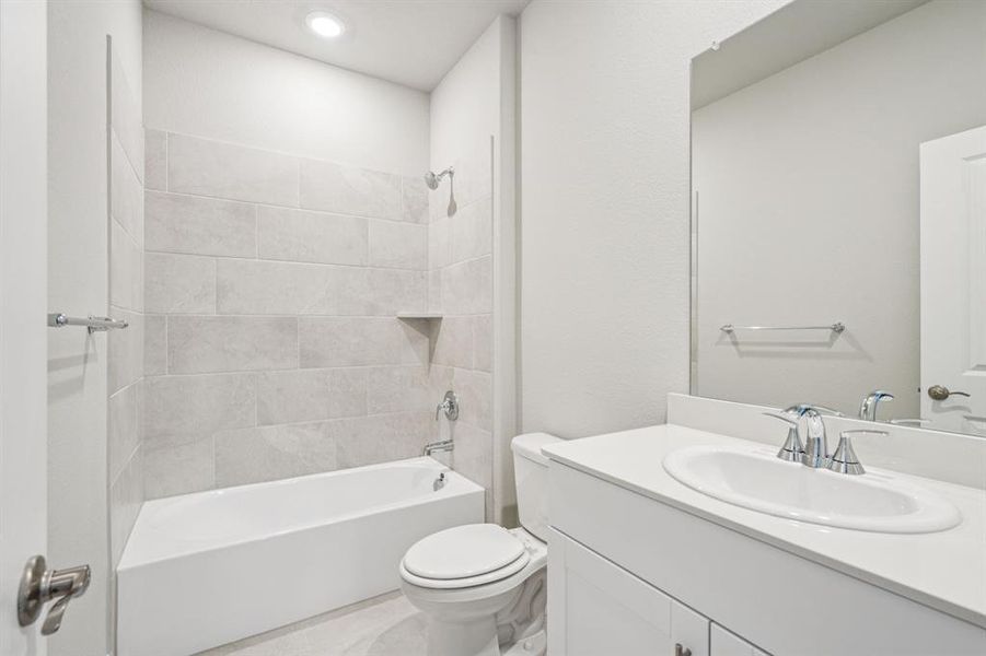 Photo is not of the actual home, but is an inspirational photo of builder’s model home and may depict options, furnishings, and/or decorator features that are not included.