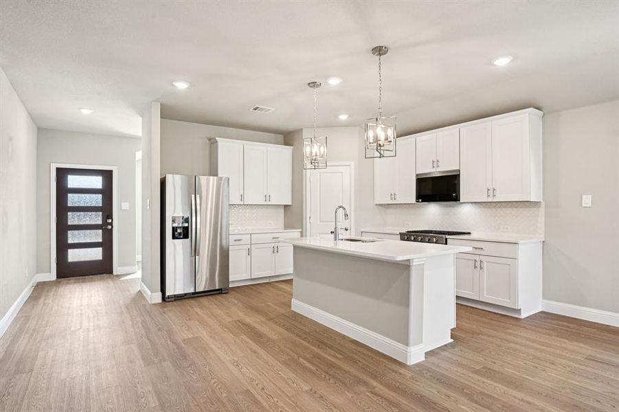 Furnished interior view inside a new home in Lakehaven - Signature Series, Farmersville (Image 15). Furnished interior view inside a new home in Lakehaven - Signature Series, Farmersville (Image 15).
