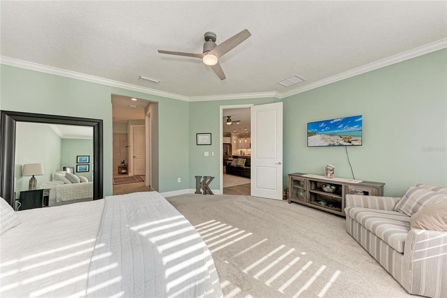 Furnished interior view inside a new home in , Parrish (Image 54).