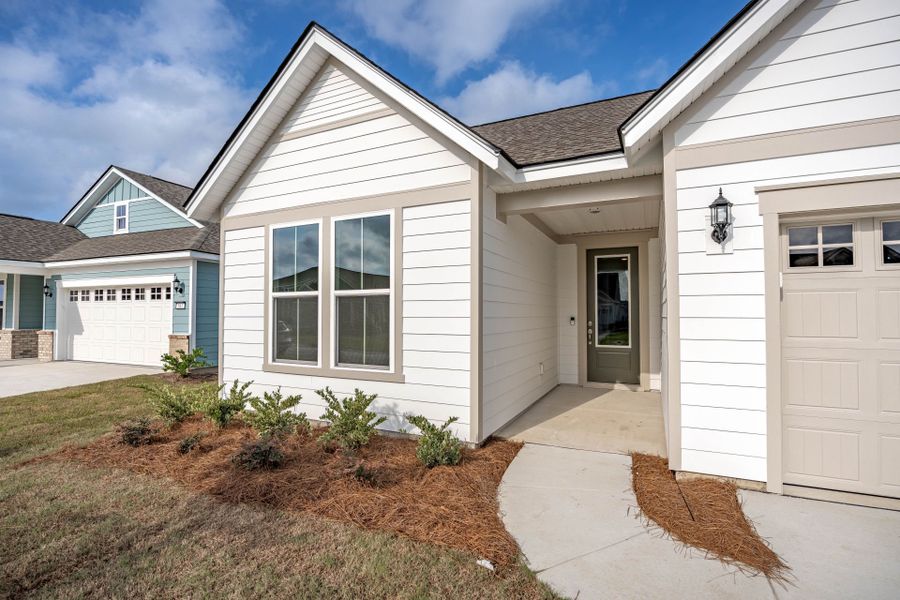 Exterior details and patio area of a home in Del Webb Charleston at Nexton, Summerville (Image 25). Exterior details and patio area of a home in Del Webb Charleston at Nexton, Summerville (Image 25).