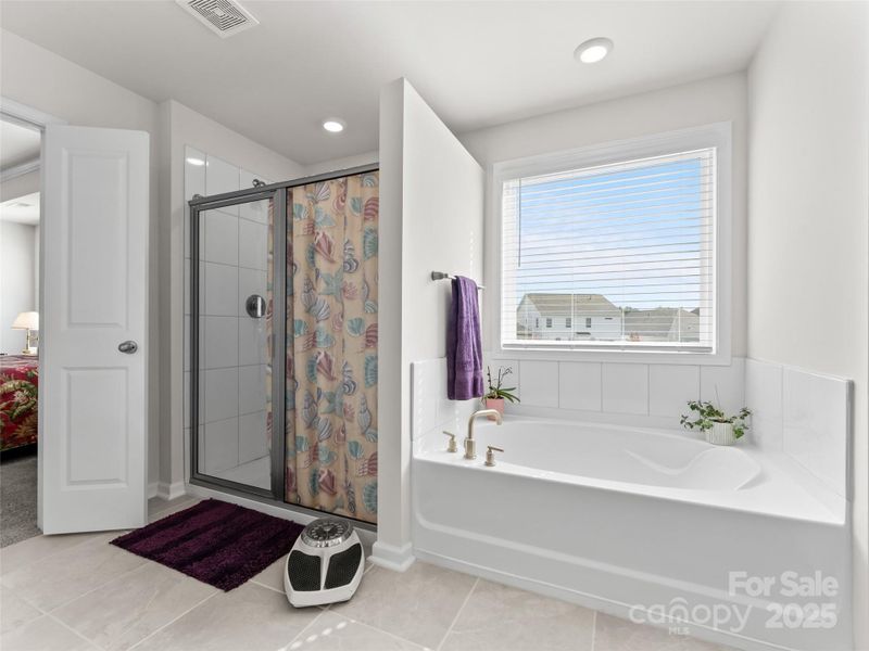 Furnished interior view inside a new home in , Hendersonville (Image 32).