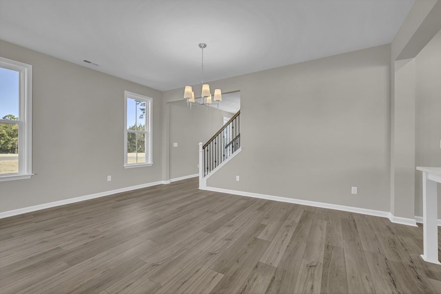 Spacious, unfurnished interior of a new home in Grand Park, Leland (Image 20).