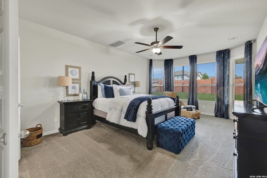 Furnished interior view inside a new home in Buffalo Crossing, Cibolo (Image 13).