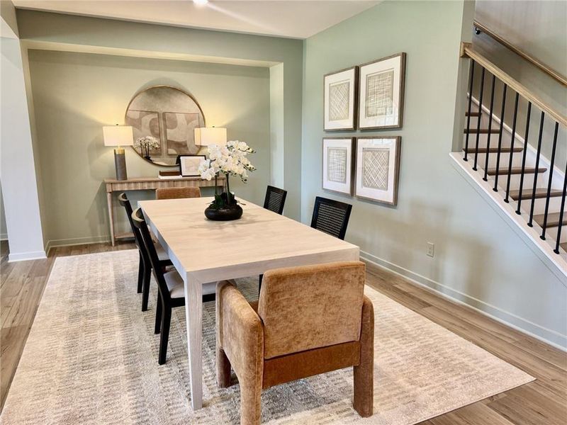 Furnished interior view inside a new home in Echo Grove, Cumming (Image 22).