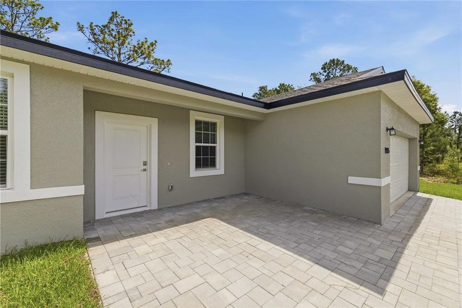 Exterior details and patio area of a home in , Citrus Springs (Image 3). Exterior details and patio area of a home in , Citrus Springs (Image 3).