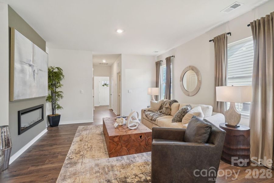 Photos are representative - model home