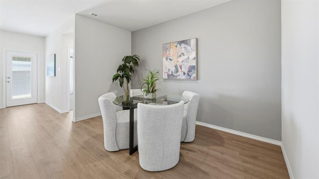 Furnished interior view inside a new home in Chalk Hill, Celina (Image 23).