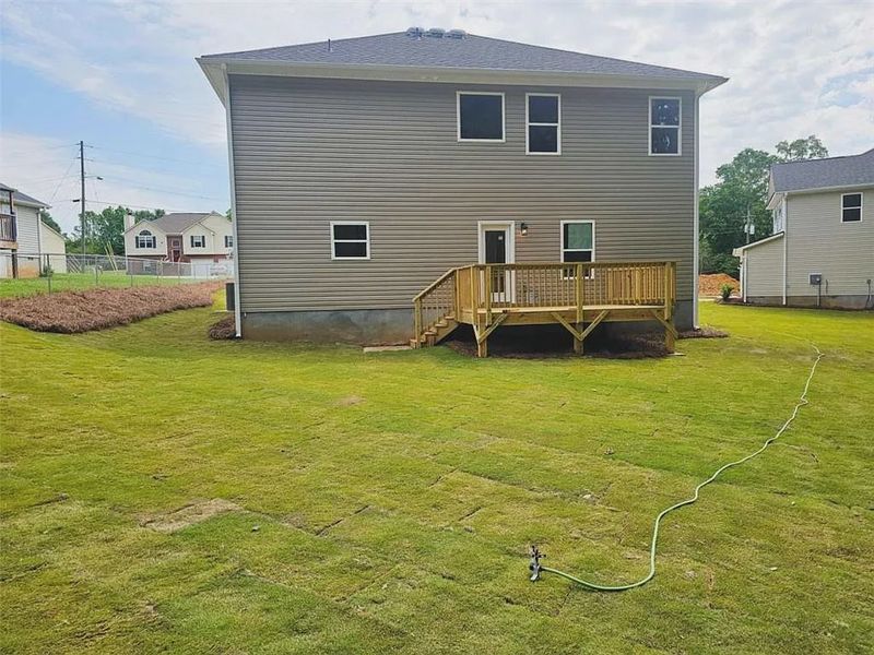 Exterior details of a home in Scarlett Place, Bowdon (Image 4).