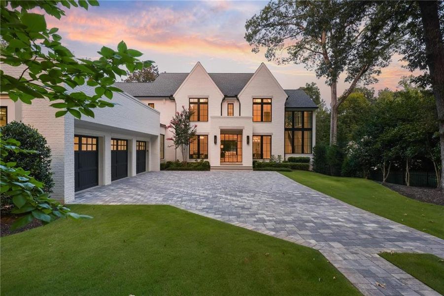 Front exterior of a new home in , Atlanta, GA, highlighting curb appeal (Image 20).