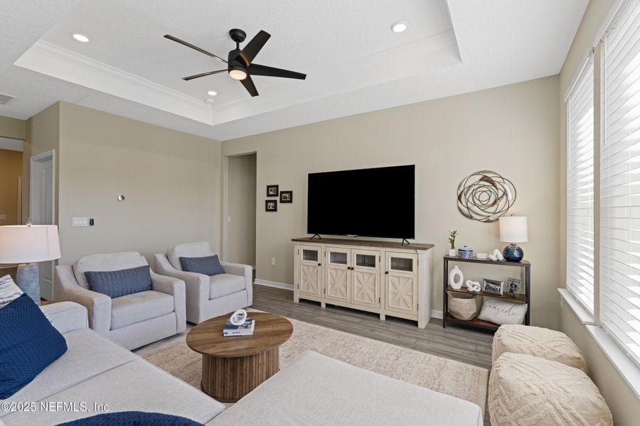 Furnished interior view inside a new home in Summer Bay at Grand Oaks, St. Augustine (Image 6).