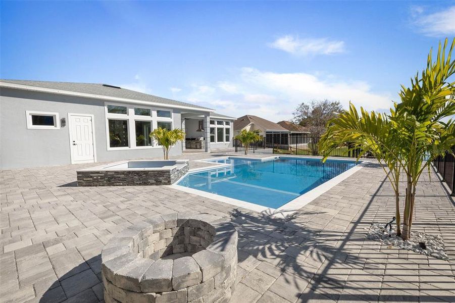 Exterior details and patio area of a home in , Palm Coast (Image 64). Exterior details and patio area of a home in , Palm Coast (Image 64).