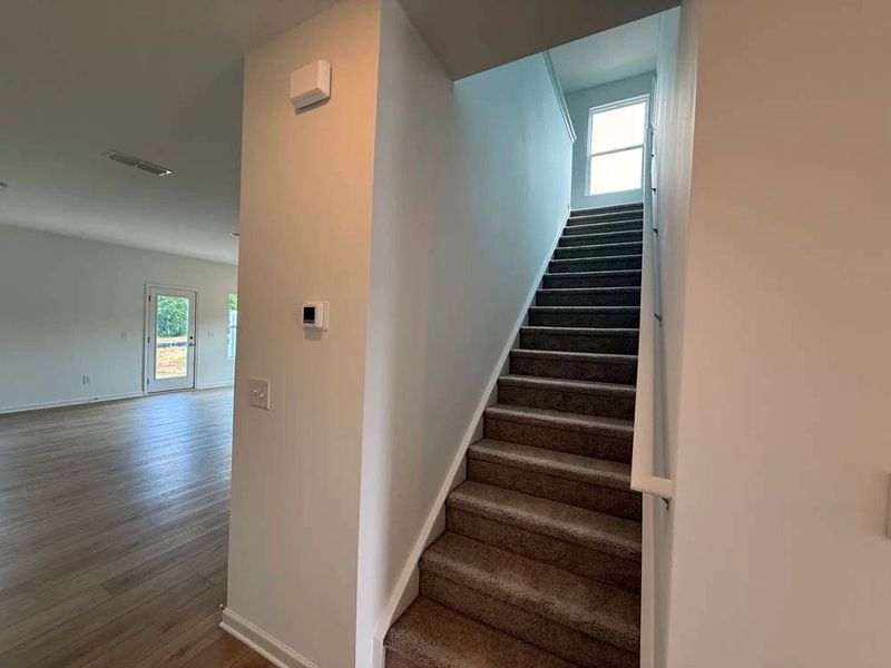 Stairs to Second Floor