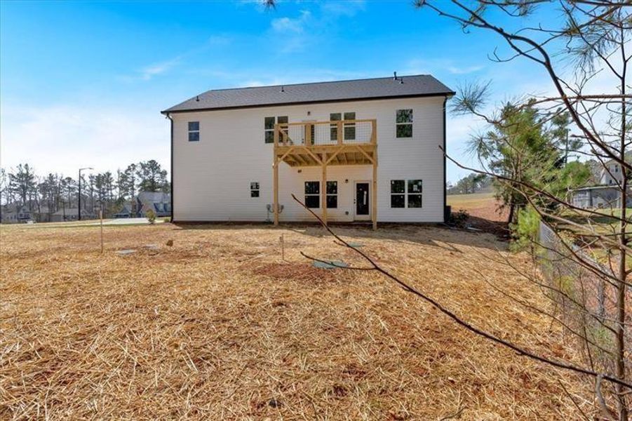 Exterior details and patio area of a home in , Douglasville (Image 17).