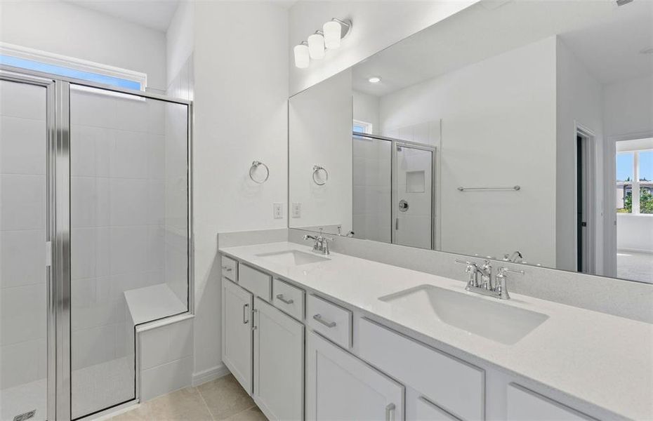 Furnished interior view inside a new home in Del Webb Stone Creek, Ocala (Image 7).
