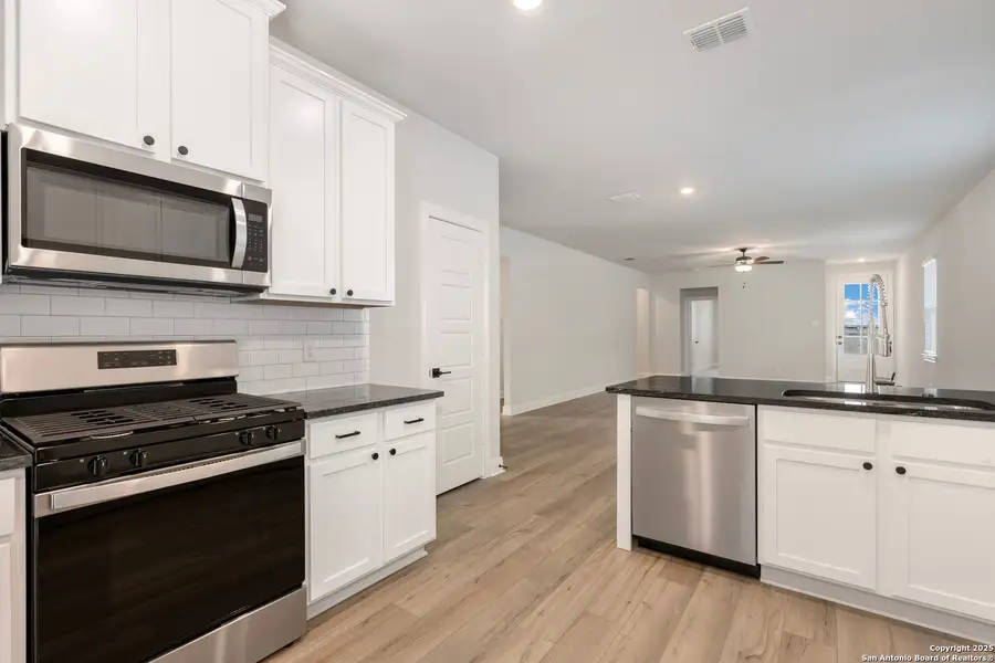 Furnished interior view inside a new home in Hightop Ridge, Converse (Image 5).