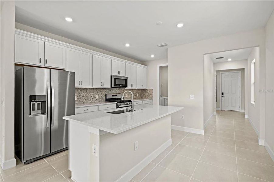 Furnished interior view inside a new home in , Nokomis (Image 12).