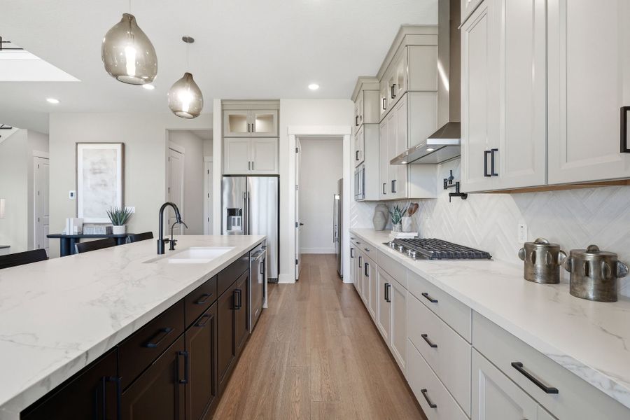 Representative furnished interior of a home built from the Gillett by Pulte Homes in Corley Farms, Boerne (Image 12).