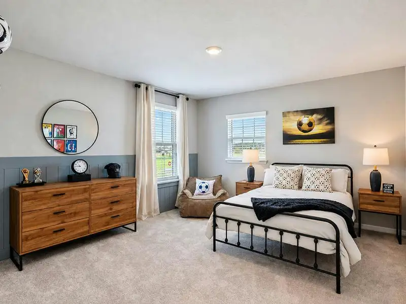 Spacious bedrooms provide room for everyone in your household - Wayfair III by Highland Homes