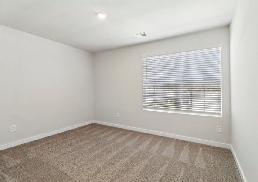 Each bedroom has carpet. Each bedroom has carpet.