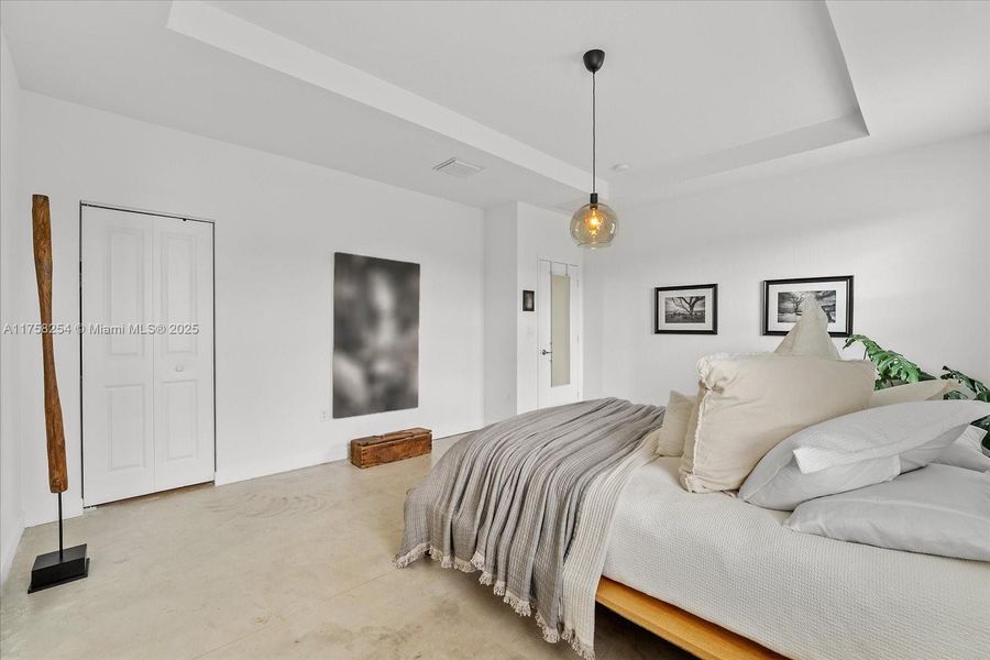 Furnished interior view inside a new home in , Miami (Image 8).