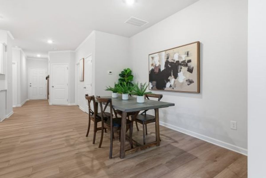 Representative furnished interior of a home built from the Orchard by Piedmont Residential in Villages at Cedar Hill, Dallas (Image 37).