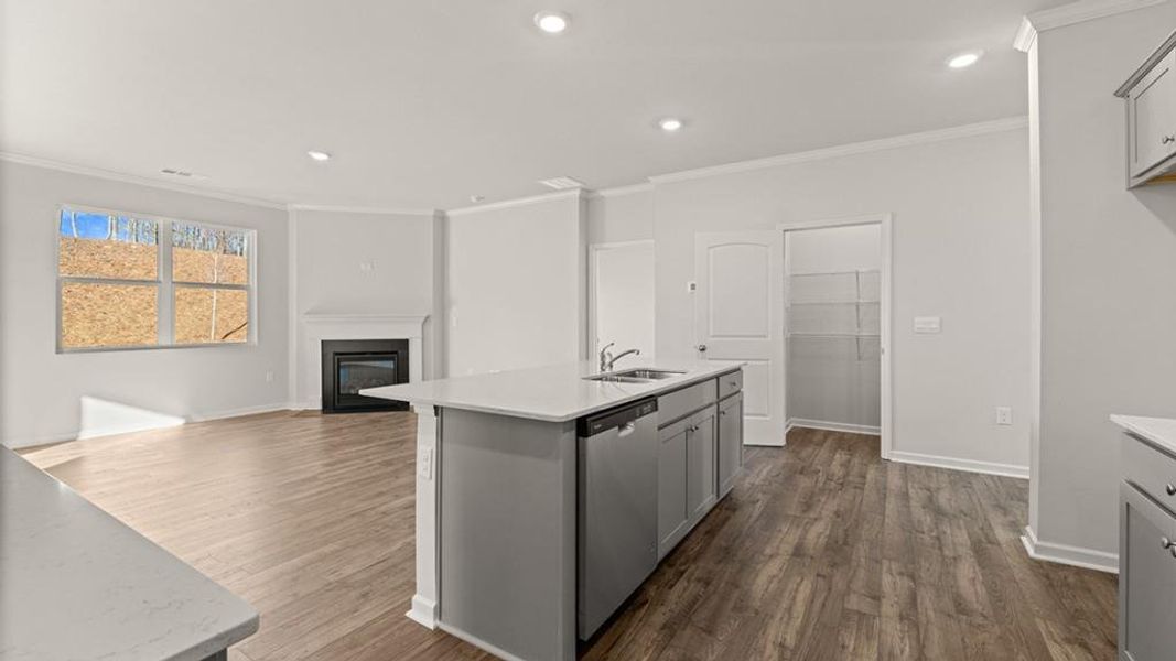 Furnished interior view inside a new home in Falcon Landing, Gainesville (Image 7).