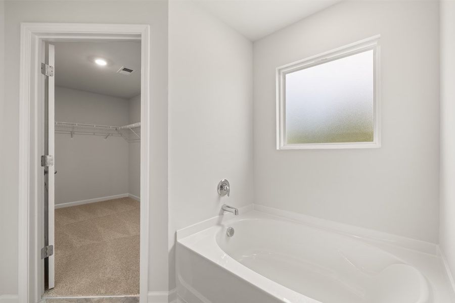 Representative furnished interior of a home built from the Mansfield by D.R. Horton in Southwind Village, Evans (Image 12).