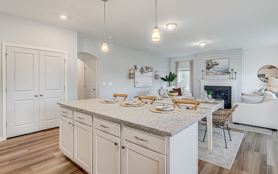 Furnished interior view inside a new home in , Summerville (Image 10).