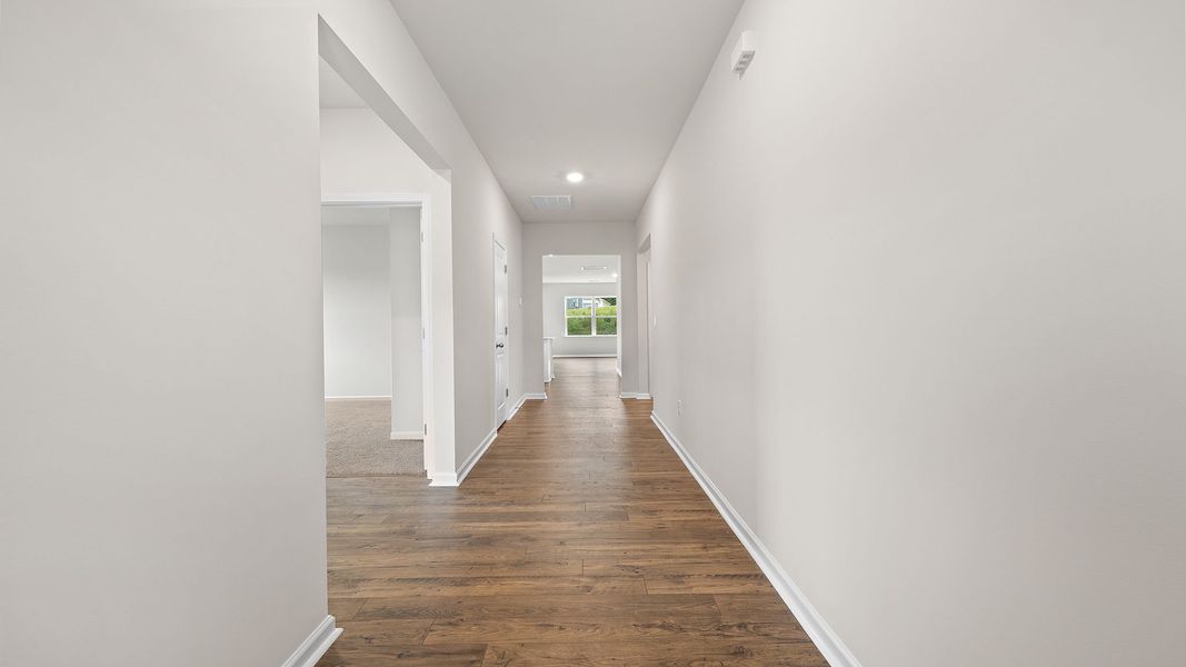 Spacious, unfurnished interior of a new home in Spring Ridge, Anderson (Image 12). Spacious, unfurnished interior of a new home in Spring Ridge, Anderson (Image 12).