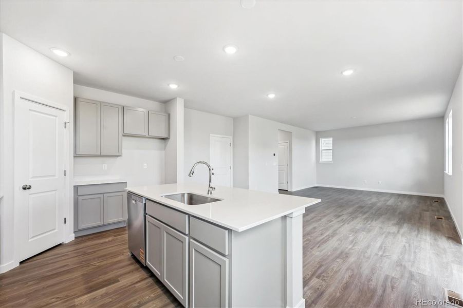 Furnished interior view inside a new home in Sweetgrass, Dacono (Image 5).