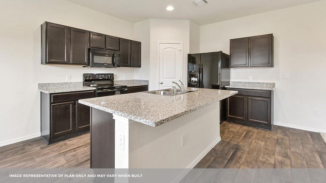 Furnished interior view inside a new home in Carillon, Manor (Image 10).