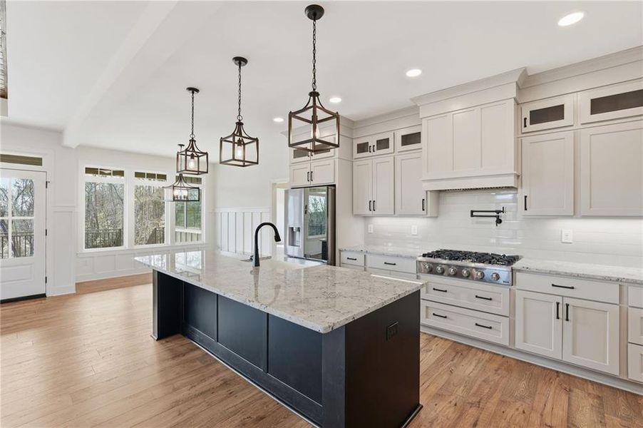 Furnished interior view inside a new home in , Dahlonega (Image 8). Furnished interior view inside a new home in , Dahlonega (Image 8).