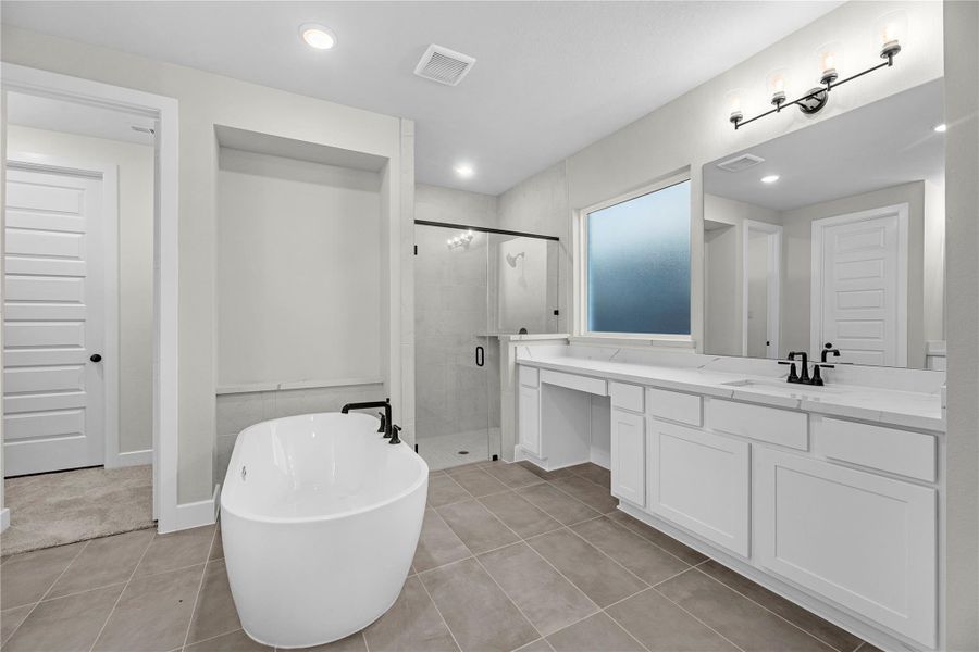 Furnished interior view inside a new home in Austin Point, Richmond (Image 10).